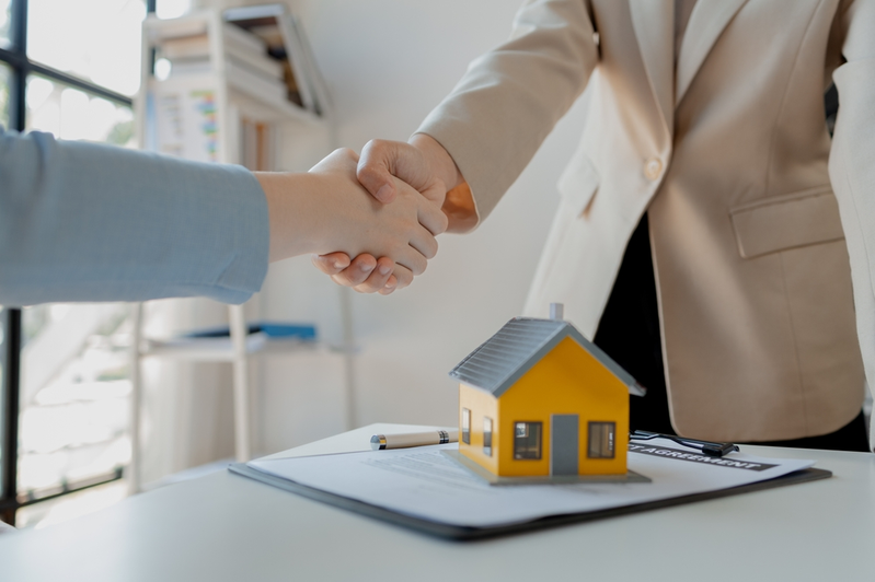 property manager and client