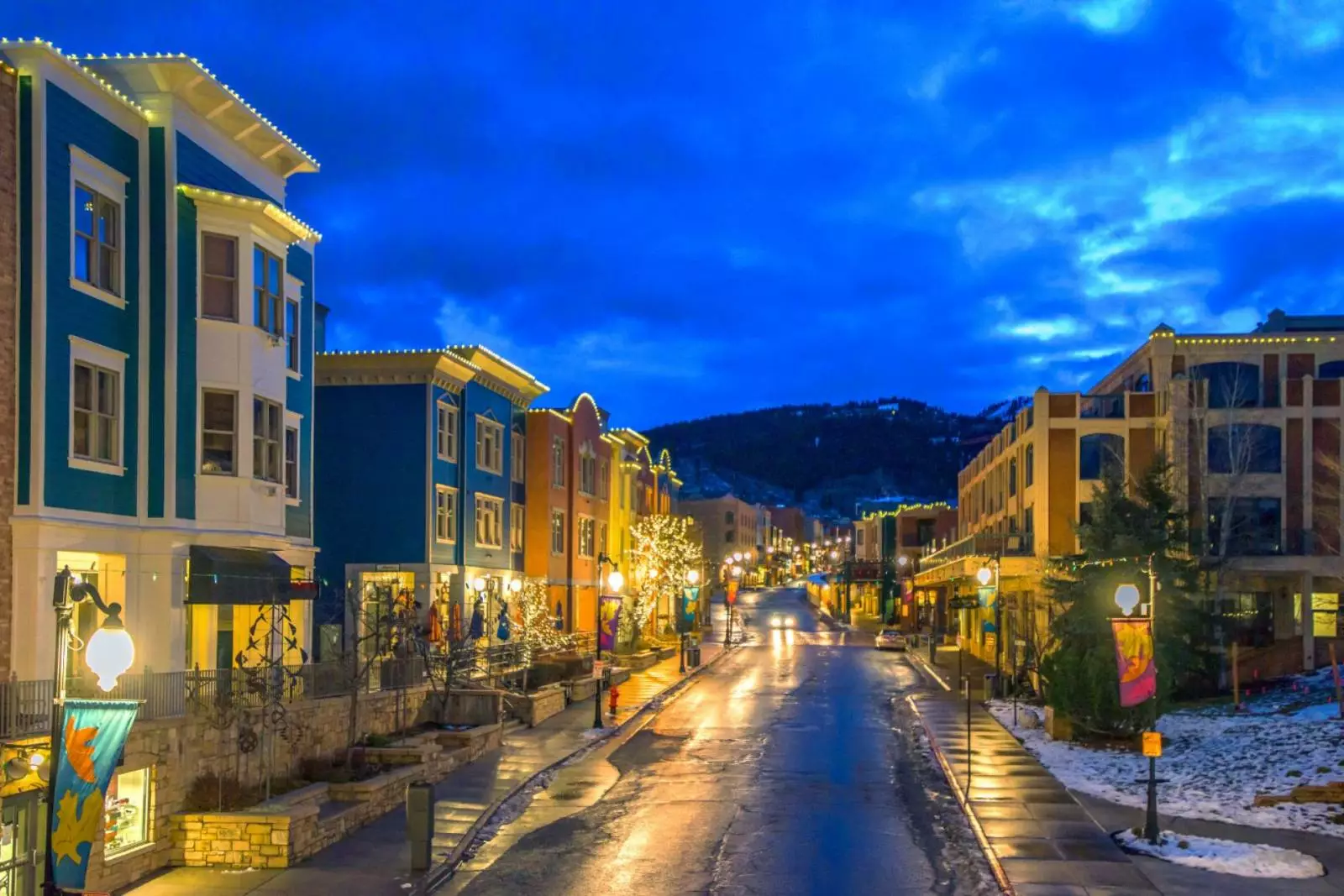 downtown strip