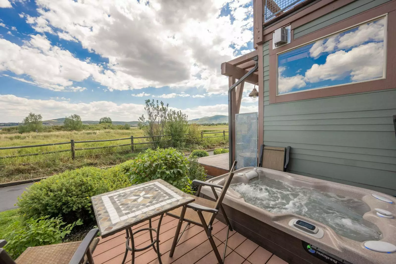 porch of rental