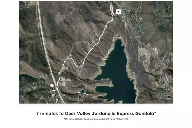 Stay less than 10 minutes from the Deer Valley Jordanelle Express Gondola that drops you off mid mountain Deer Valley.