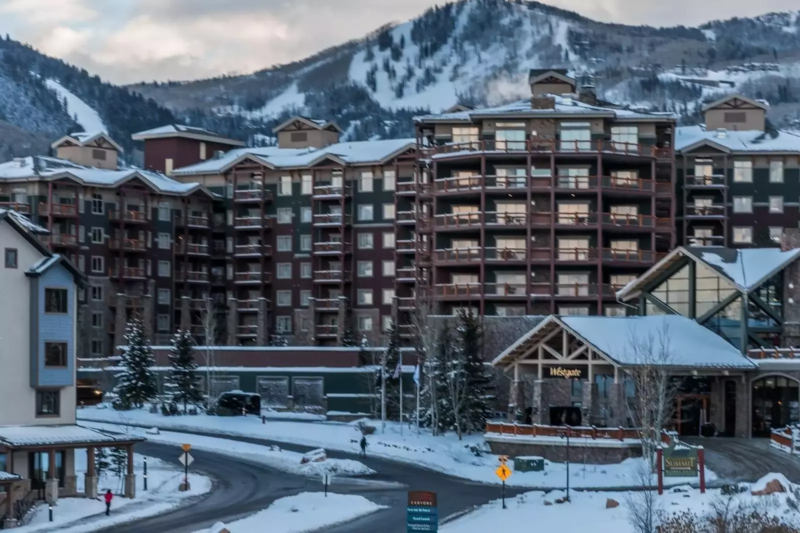 Welcome to Park City's premier ski-in/ski-out resort, where luxury amenities await you. Indulge in opulent accommodations, surrounded by breathtaking