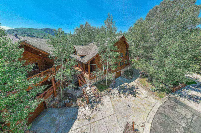 The Timberwolf neighborhood features a parking garage and a quiet mountain setting