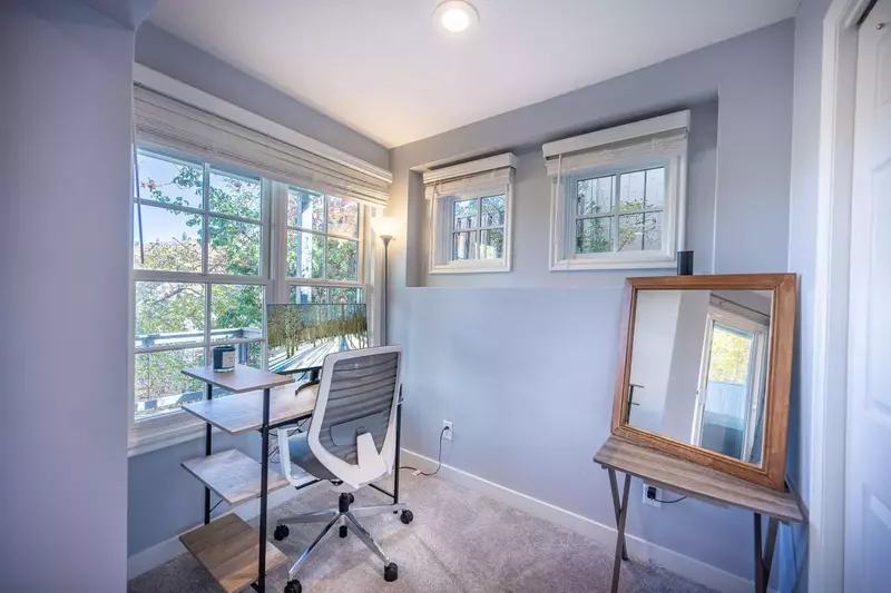 This office area is perfect for those who need a quiet place to work from anywhere or study while in Park City