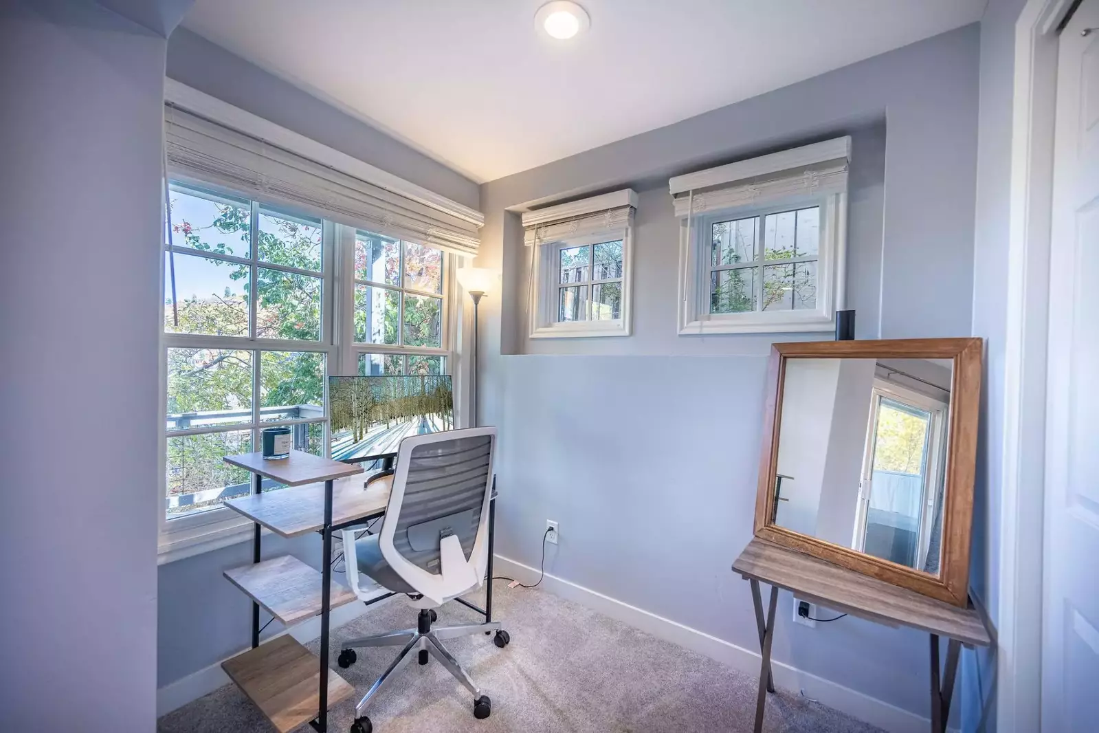 This office area is perfect for those who need a quiet place to work from anywhere or study while in Park City