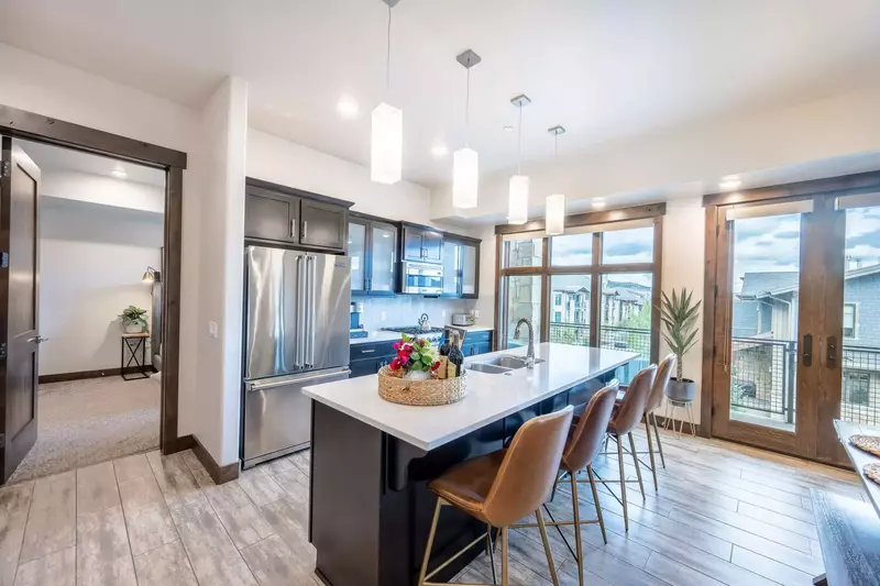 Enjoy this fully equipped kitchen with everything you need to cook a delicious meal