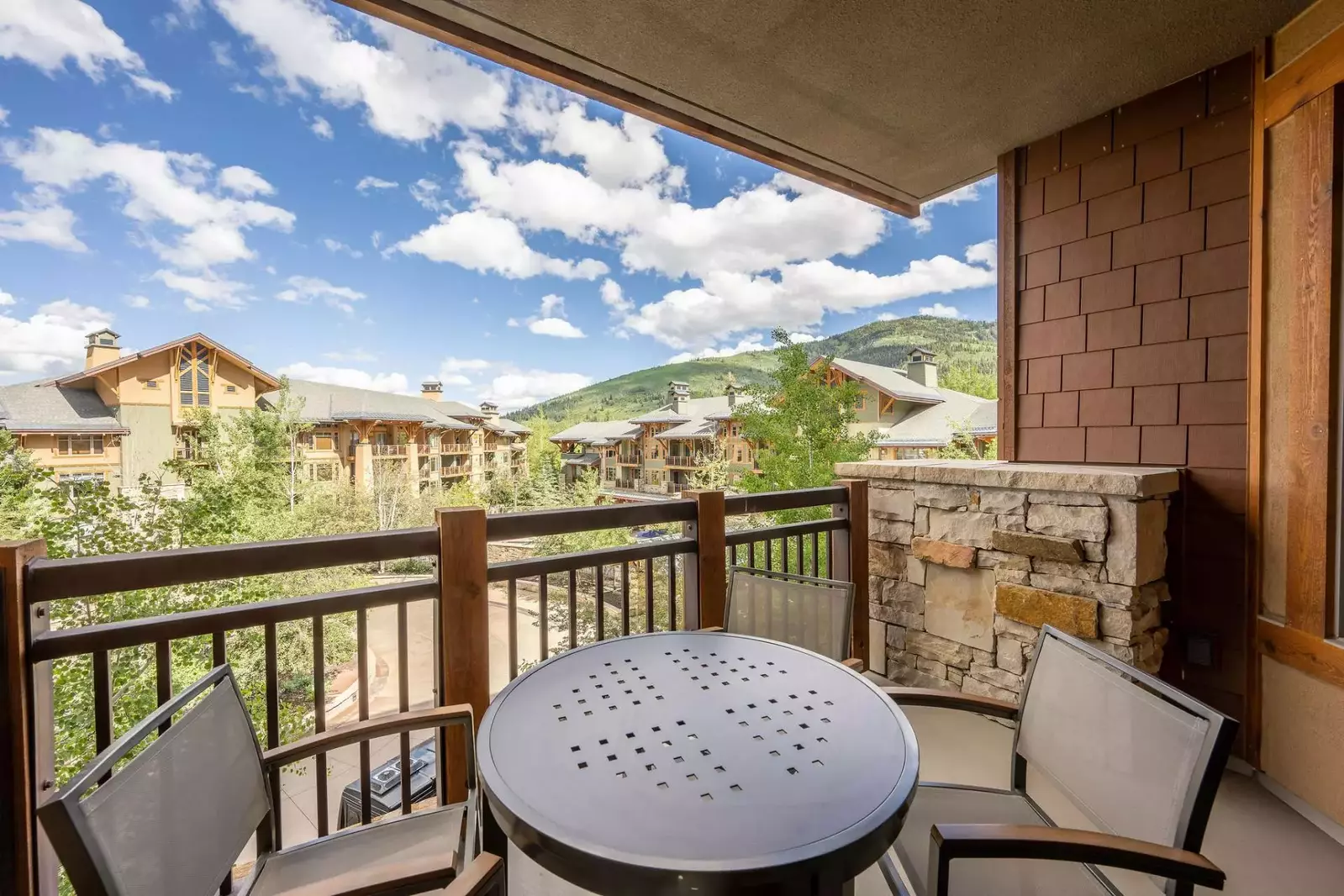 A total of 3 Balconies provides a lovely place to relax after a long day of activities