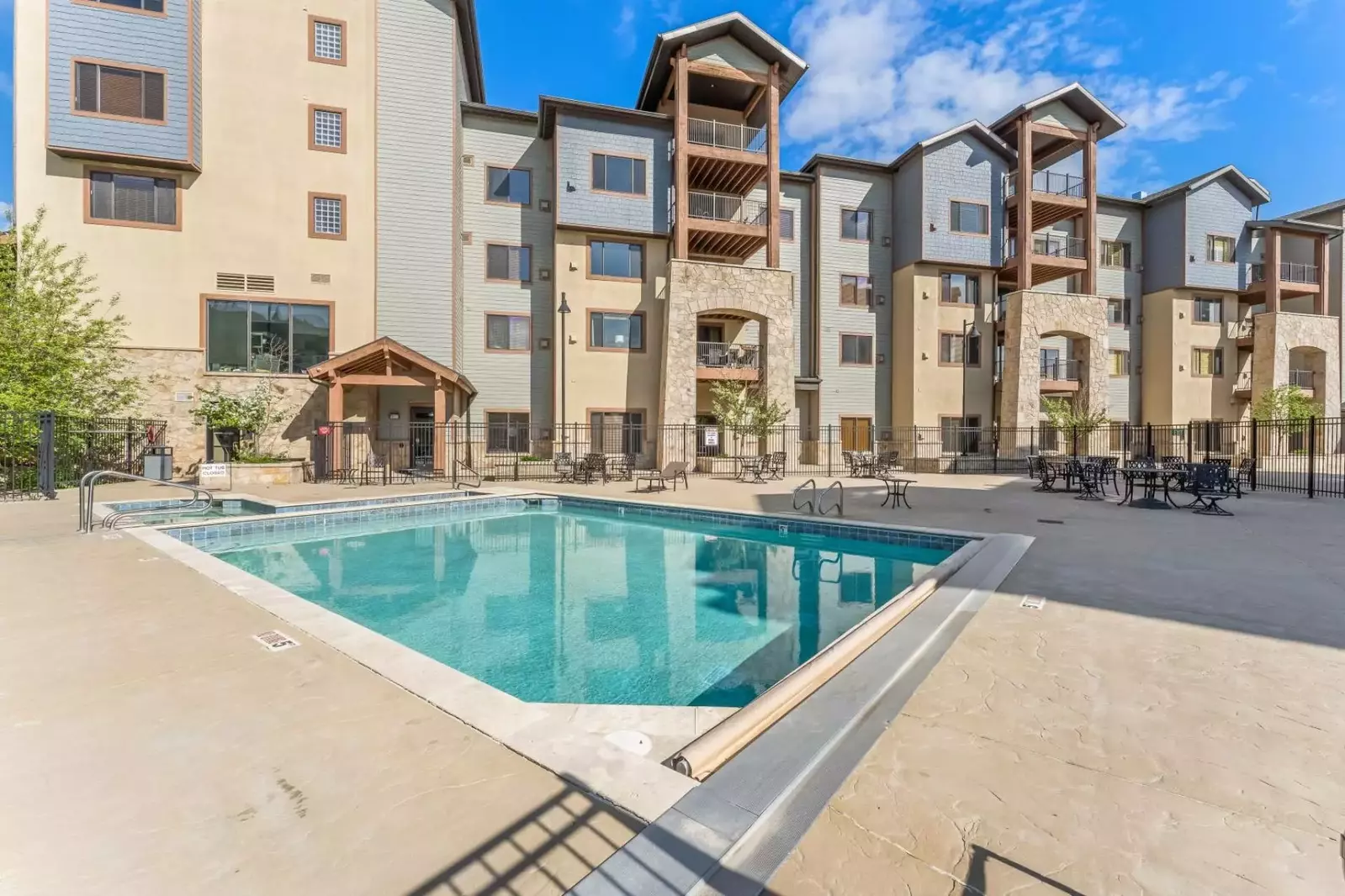 Heated pool available year round.