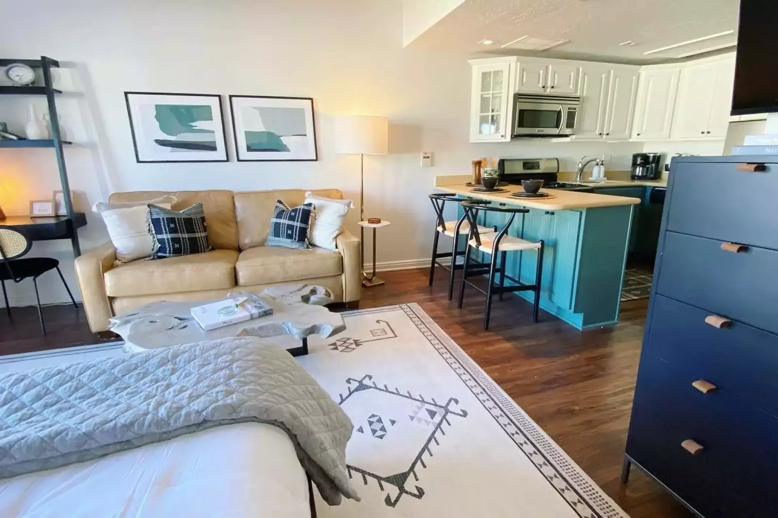 Thoughtful, high end touches throughout