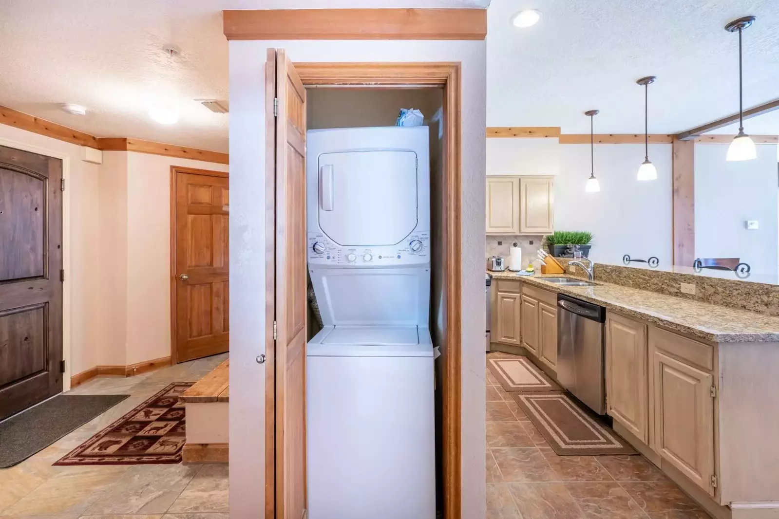 Convenience of having your own private washer and dryer