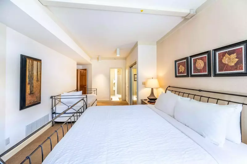 Spacious Primary Suite sleeps up to 4 people