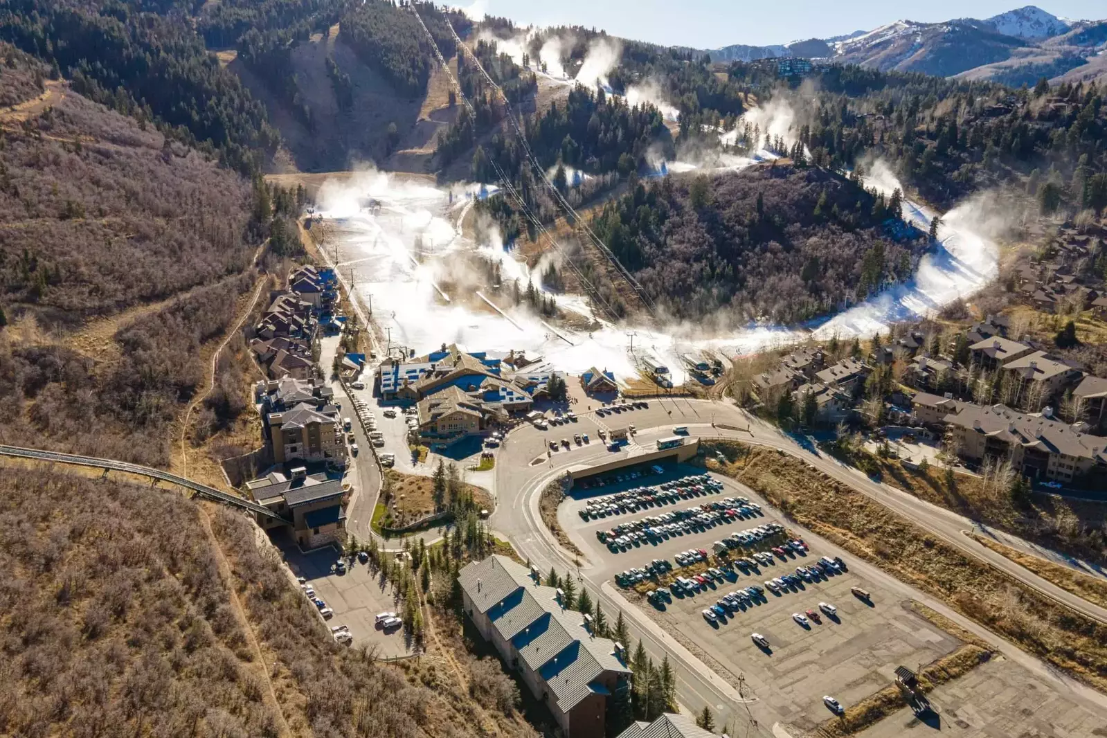 This location is hard to beat! Walk less than 500 feet to Deer Valley Resort Snow Park Lodge, 300 feet the St. Regis Funicular, and less than 400 feet