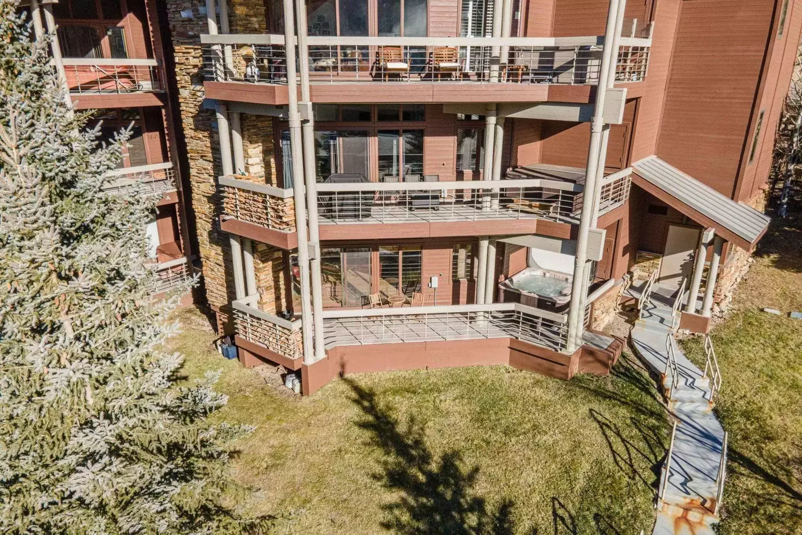 Enjoy the fascinating outdoor views of Deer Valley