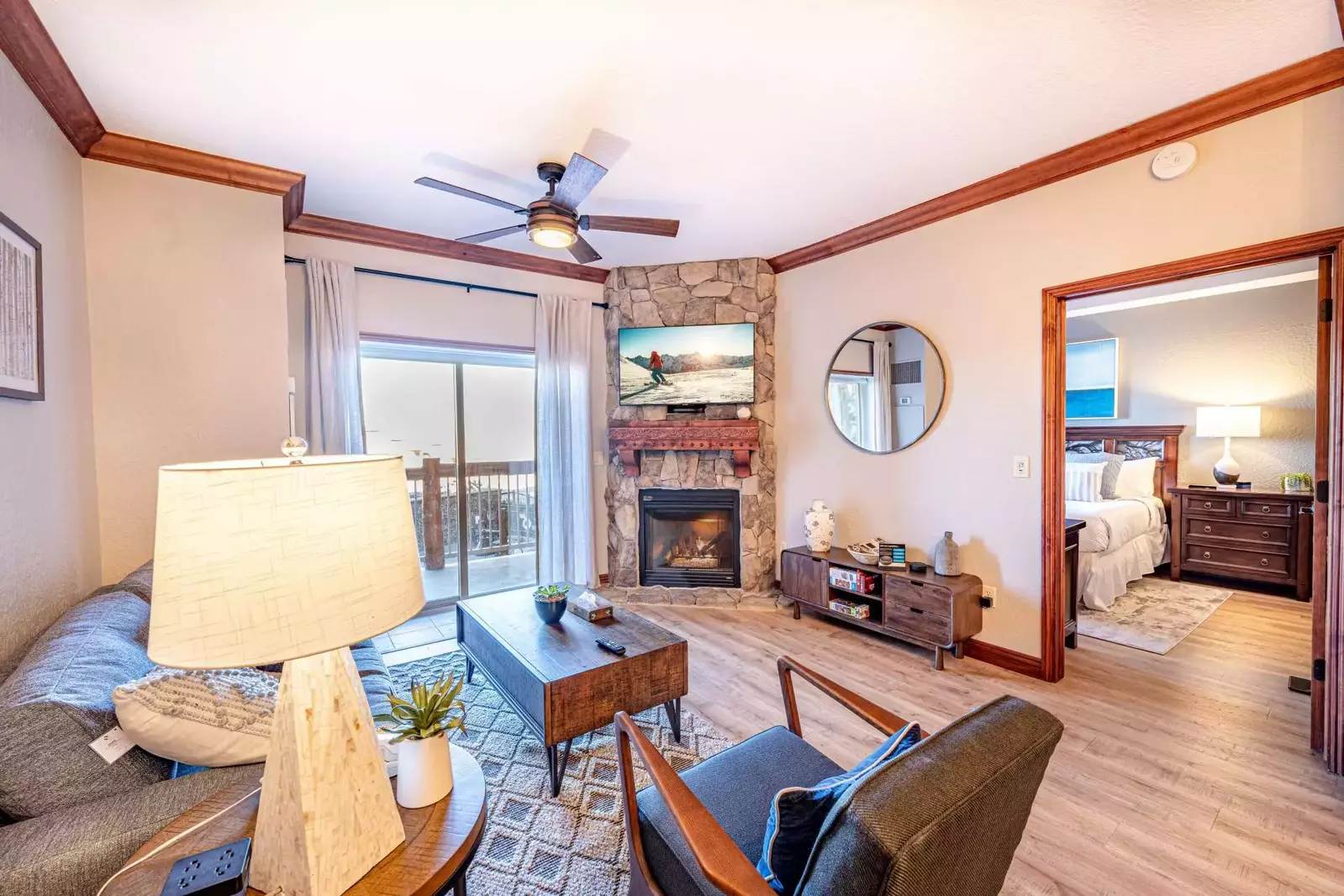 Primary Suite's cozy Living Room