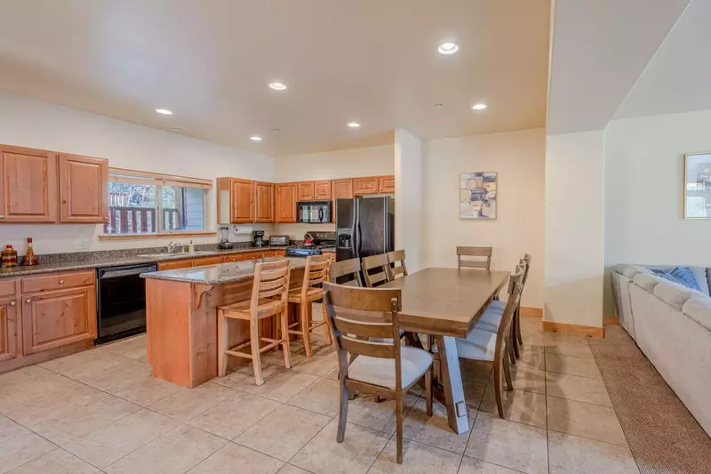 Fully equipped kitchen that has everything you could need for cooking at home