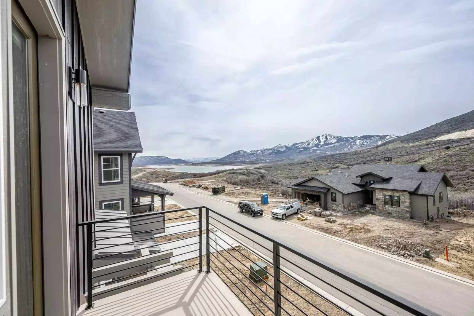Private balcony from the primary suite