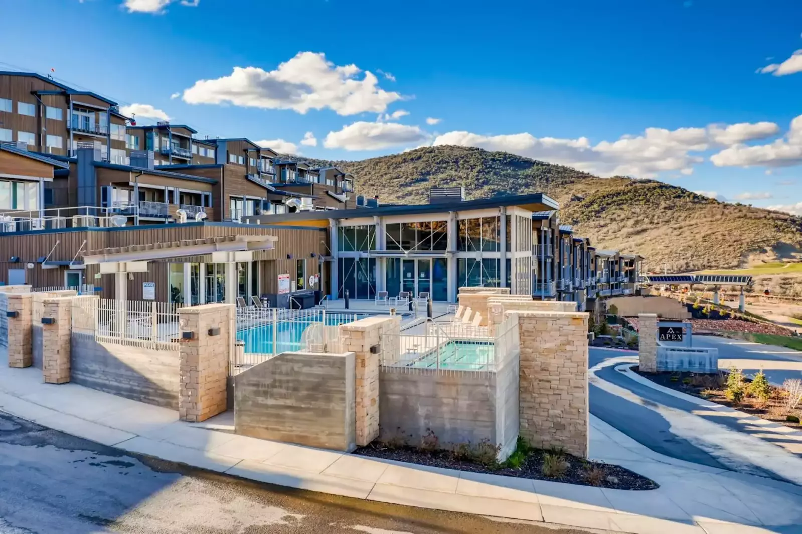 Welcome to Park City's Exclusive Ski-Through Apex Residences! The 8000 sqft Clubhouse is a wonderful addition to the home - from the year round outdoo