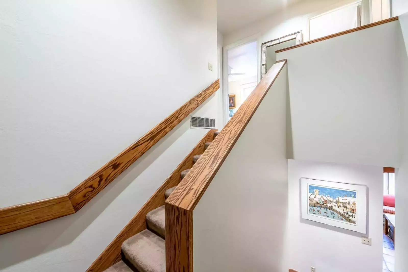 View From Landing Between 2 and 3rd floors