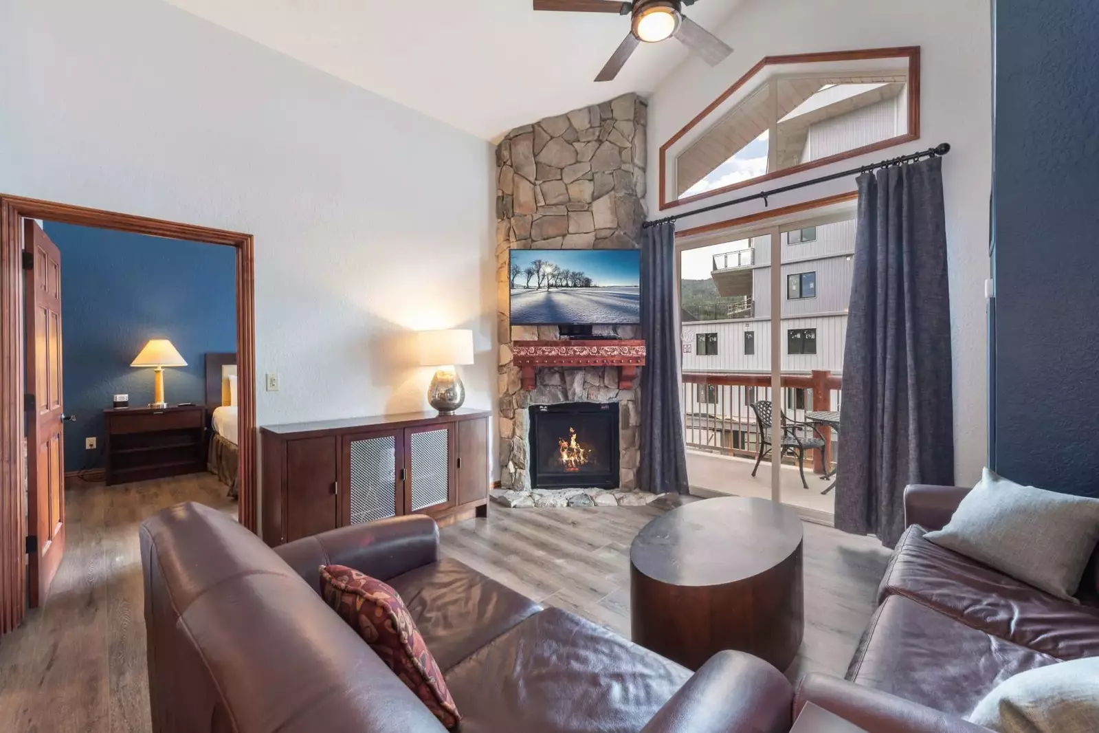 Newly Updated Home! New Wood Flooring, New HDTV, Gas Fireplace