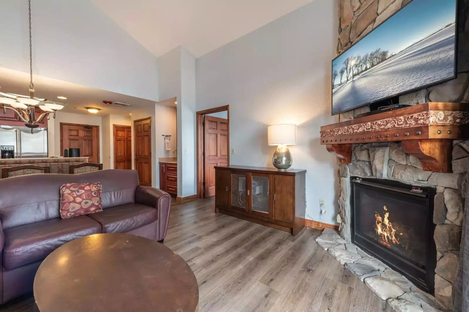 Newly Updated Home! New Wood Flooring, New HDTV, Gas Fireplace