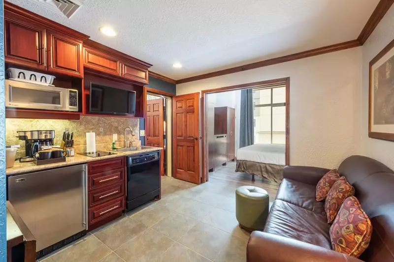 Living Area #2 w Kitchenette, Great separate space for older kids!