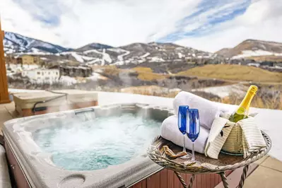 Park City Vacation Rental | Private Hot Tub | Deer Valley East Village | Jordanelle