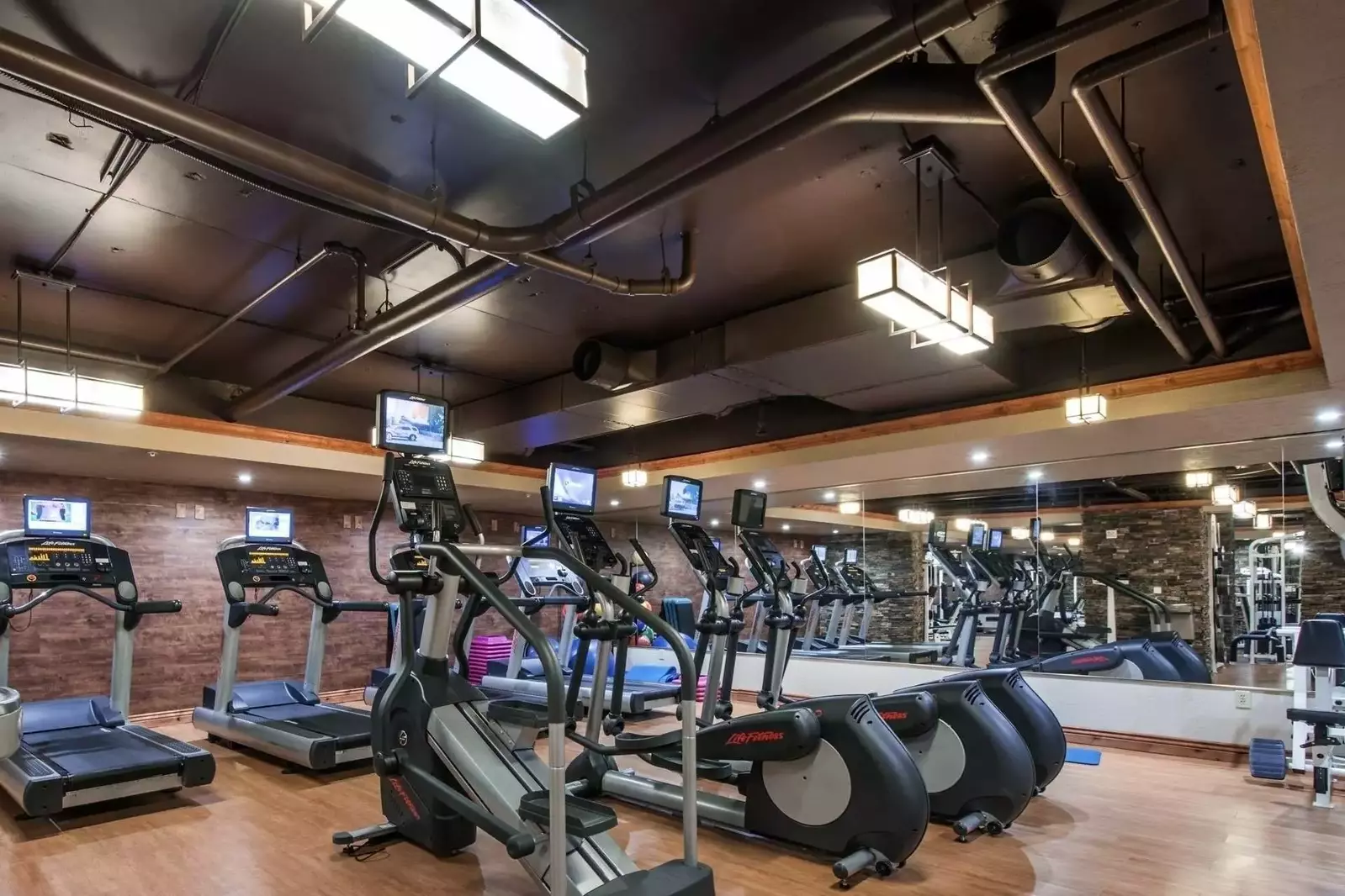 State of the Art Fitness Center Is Just Downstairs