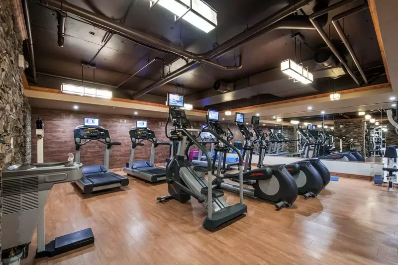 State of the Art Fitness Center Is Just Downstairs – Strength & Cardio Available