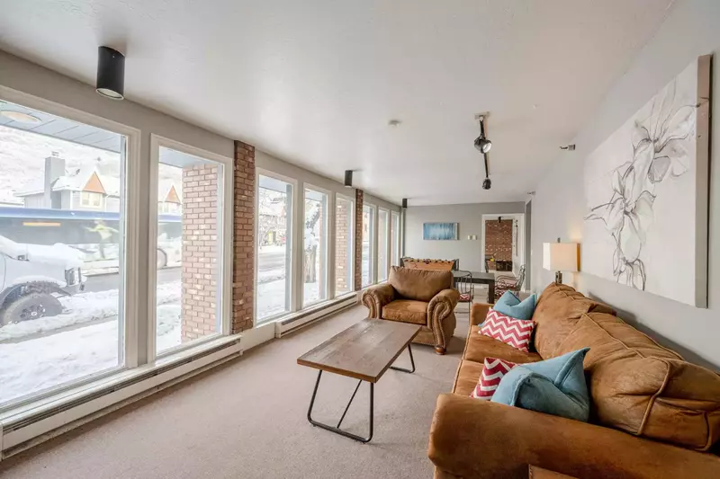 Welcoming indoor lobby.