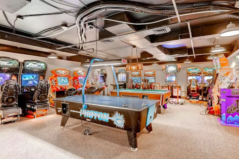 Westgate Game Room is complete with air hockey, pool table, video games and much more.