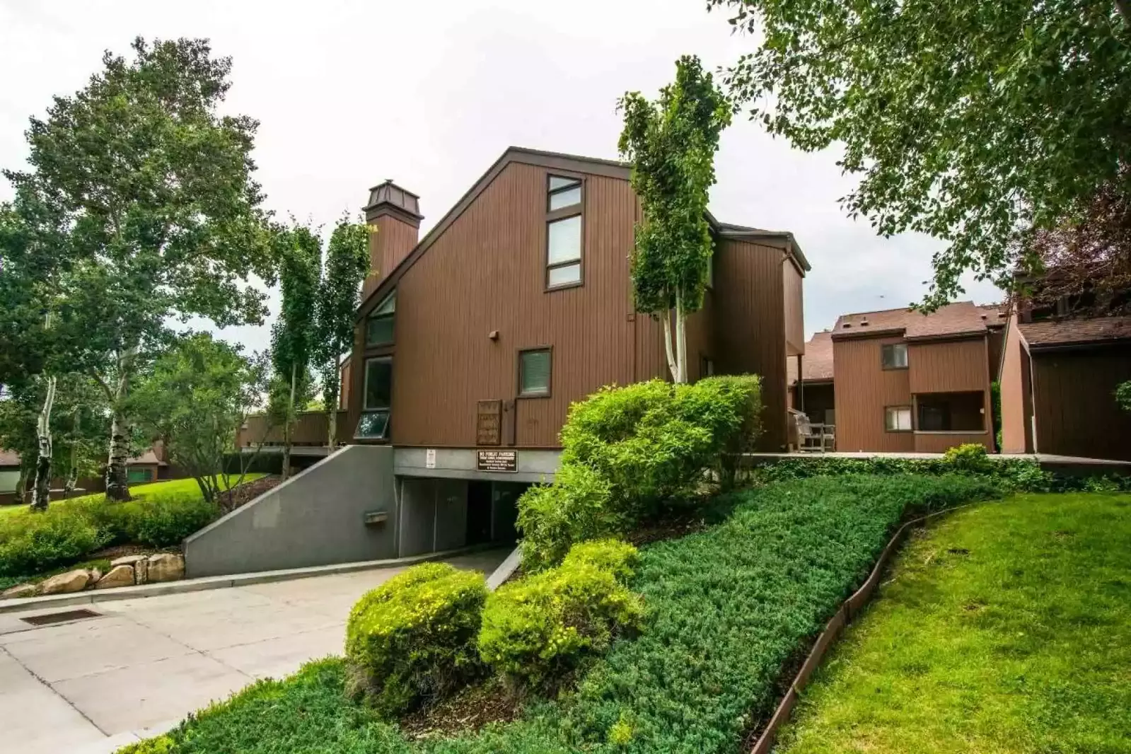 Underground parking is available and one space is designated for this unit. If you do have two cars or more, open spaces are provided.