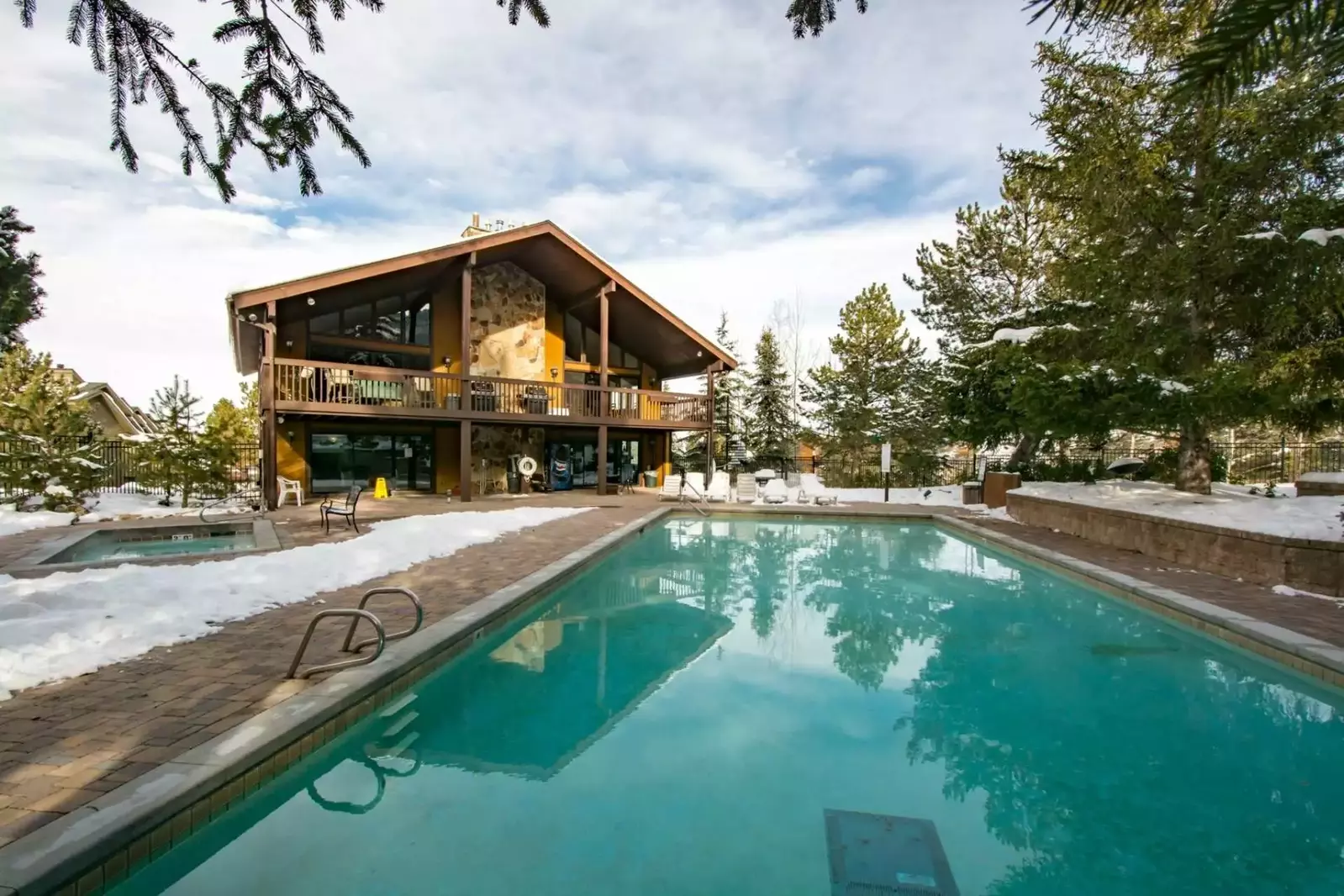 The Heated Outdoor Pools are Open During Both Ski and Summer Seasons