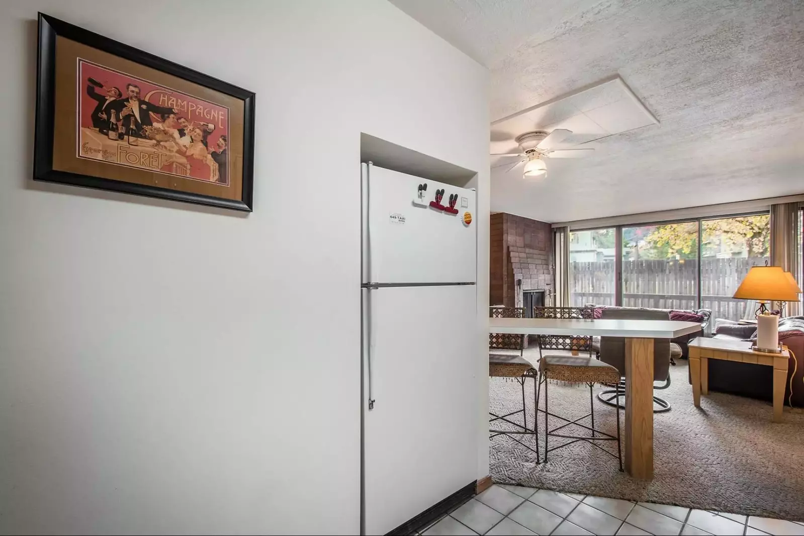 You will love the convenience and charm of this well appointed, three-bedroom, two-bath condo, which sleeps 7 comfortably.