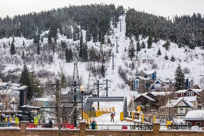 Park City Mountain Resort's Town Lift Chair that will take you from Main Street to Park City Resort, this is just 5 minutes from the home