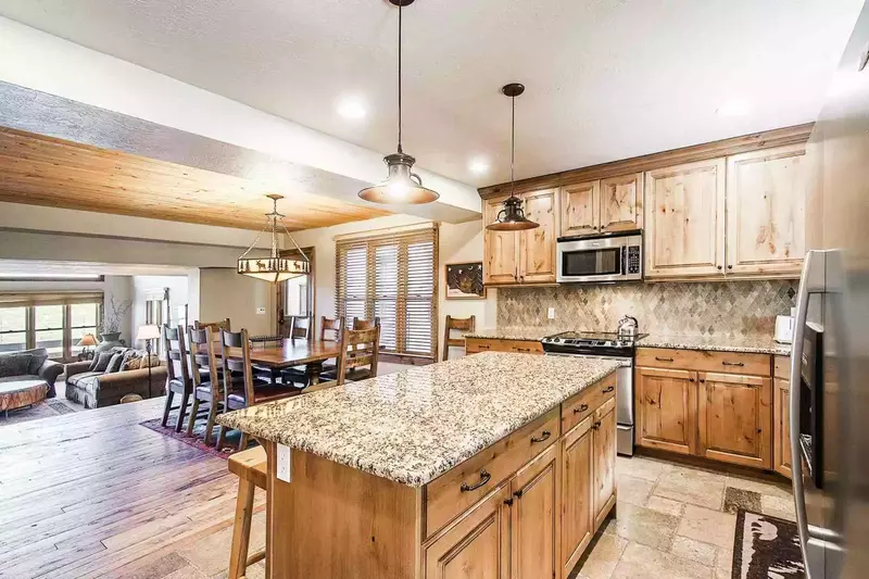 This ideal ski chalet backs onto the ski resort, now known as Park City - formerly known as Park City Mountain Resort, the largest resort in the US.