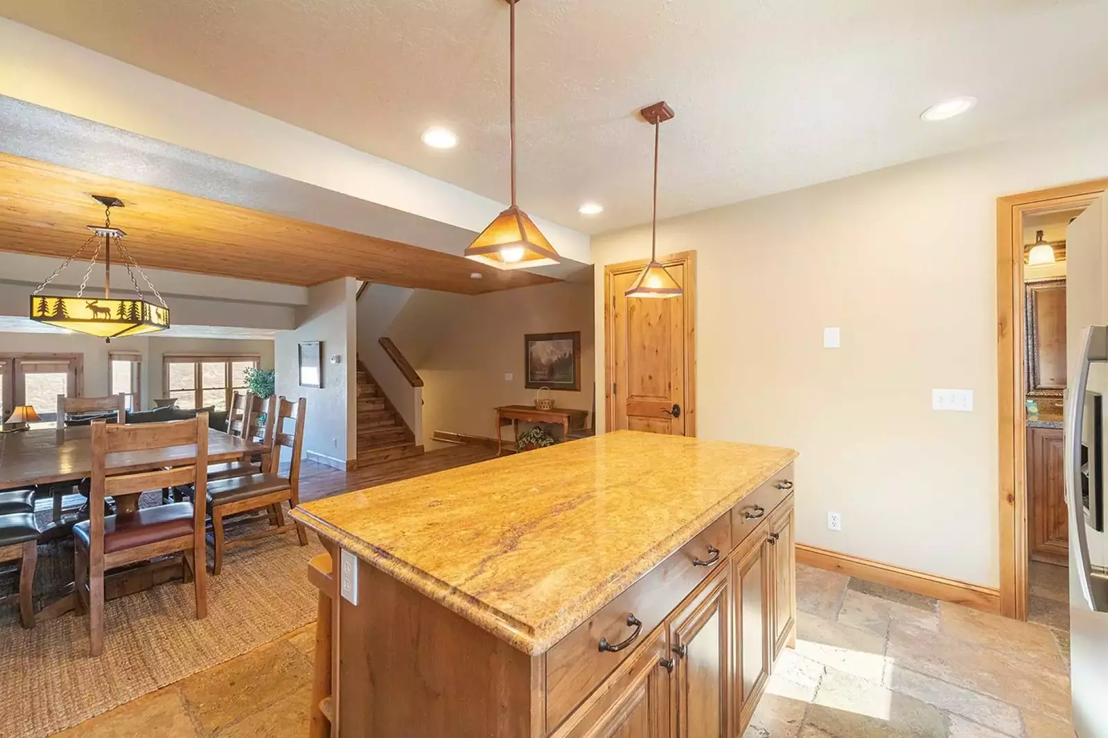 Great area for family gatherings.