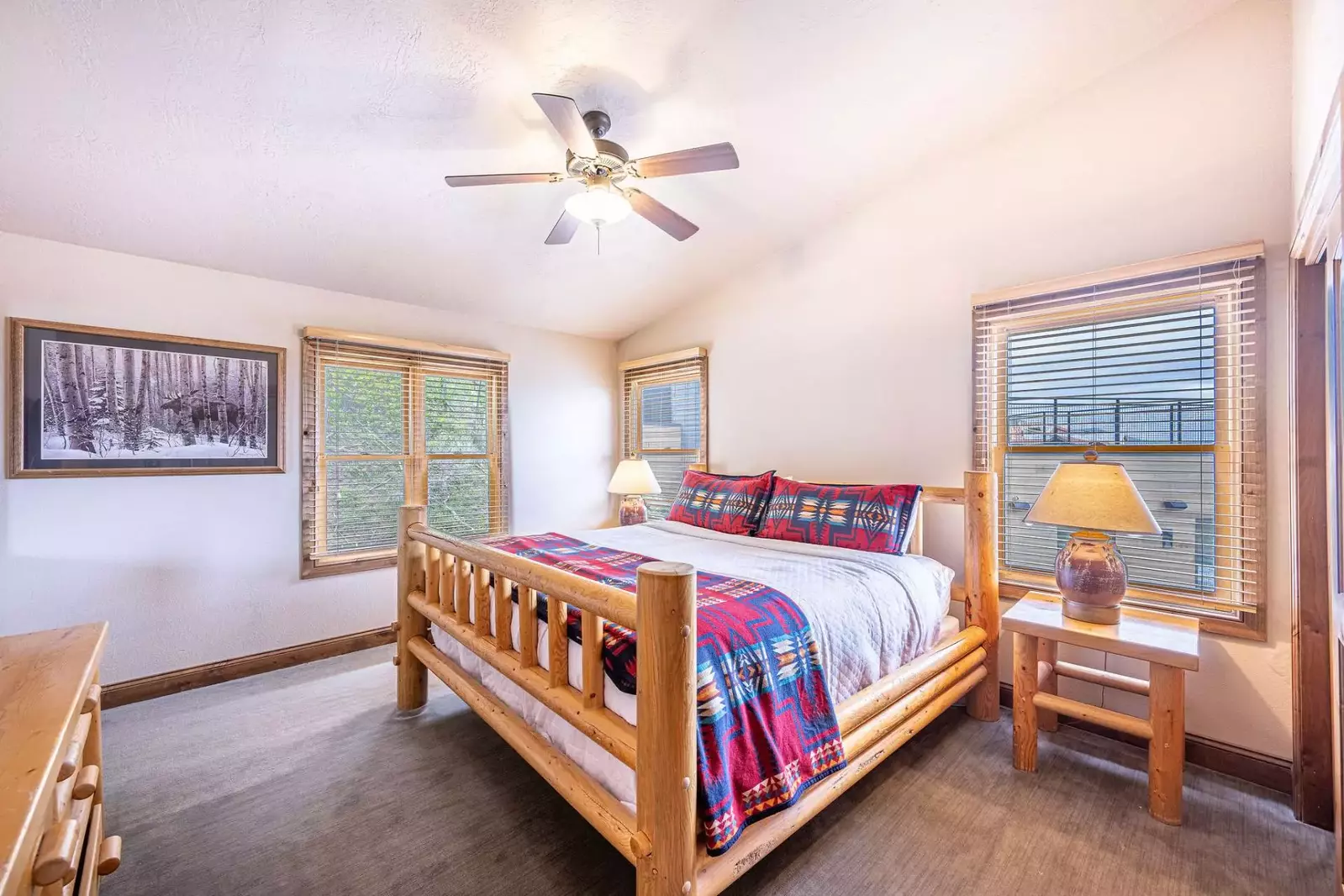 Upstairs (the third floor) landing is where you will find two of the four large bedrooms and the loft.