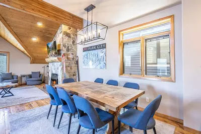 Formal Dining Area Seating for 10, Additional Seating at Breakfast Bar