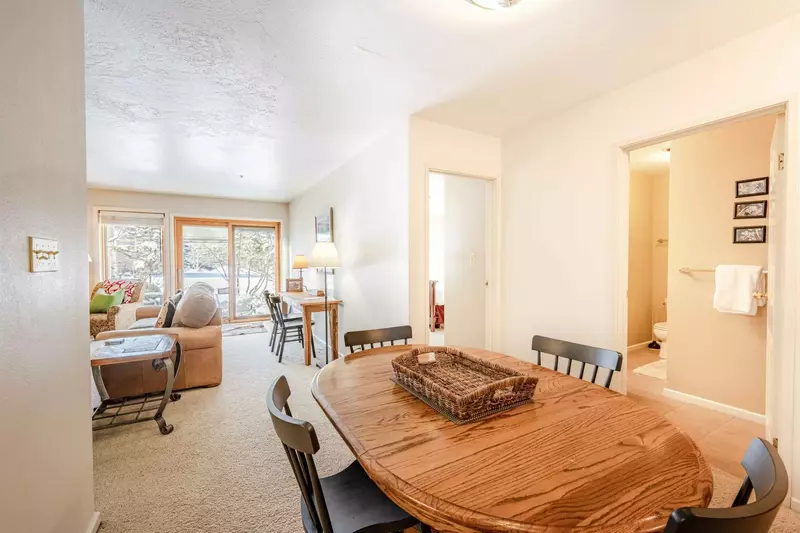 Large dining area that can easily seat four(4) people and a great place to gather each evening with friends & family