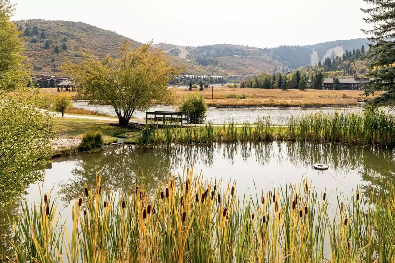 Take a walk from the home and enjoy the stunning lake views just steps from the home