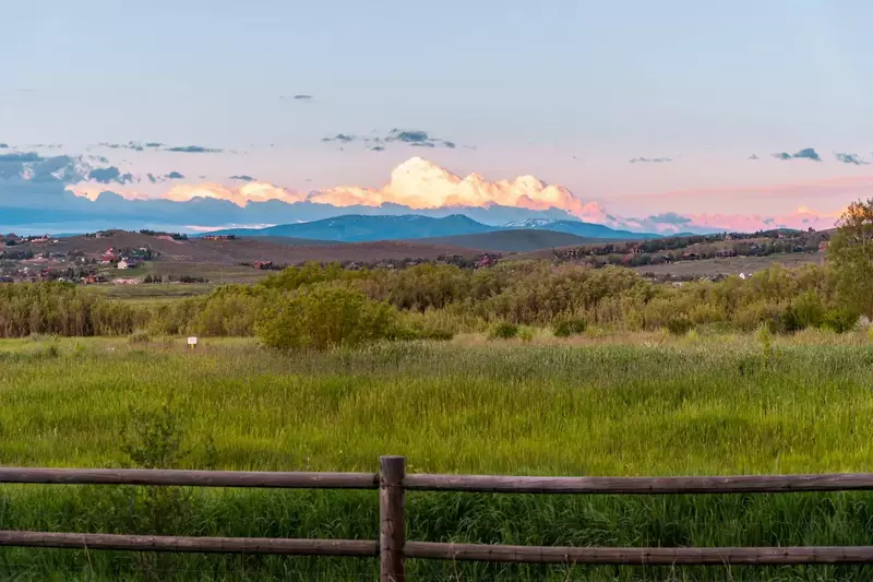 Views From Downstairs Private Deck–Swaners Nature Preserve and Mountain Views