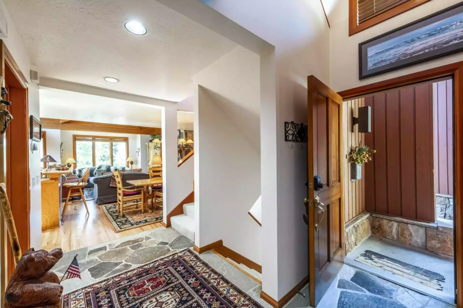 Welcome home to a spacious entryway.