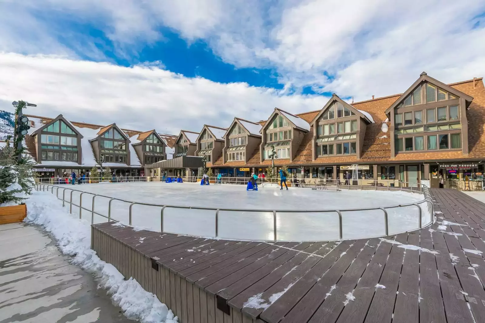 Ice Skating Rink At Park City Mountain Village - Our Home Overlooks The Rink, TRUE Ski In / Ski Out - Walk Everywhere, No Car Needed!