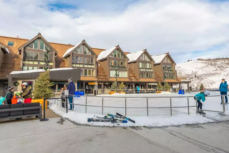 Ski In / Ski Out at Park City Mountain, Our Home Overlooks the Village Skating Rink.