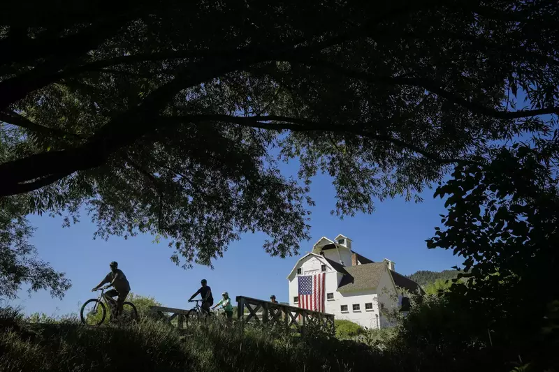 Summer biking, wide-open trails, and the iconic McPolin Barn — the best of Park City in one ride.