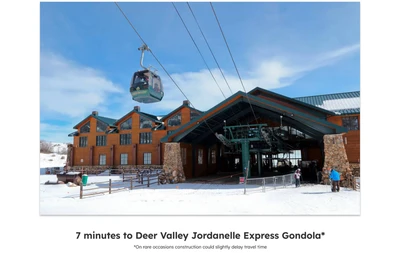 New Road Open 2024- Prime location - just 7 minutes to the Deer Valley Resort Express Gondola!