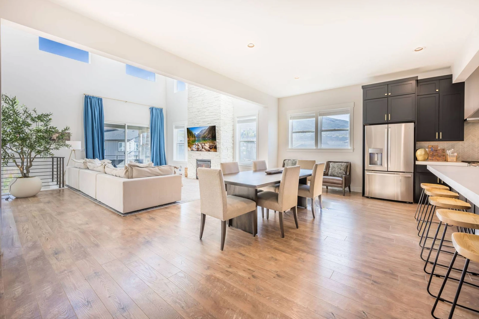 The kind of home where everyone naturally ends the day together  | Deer Valley Gathering House