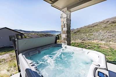 Park City rental with hot tub