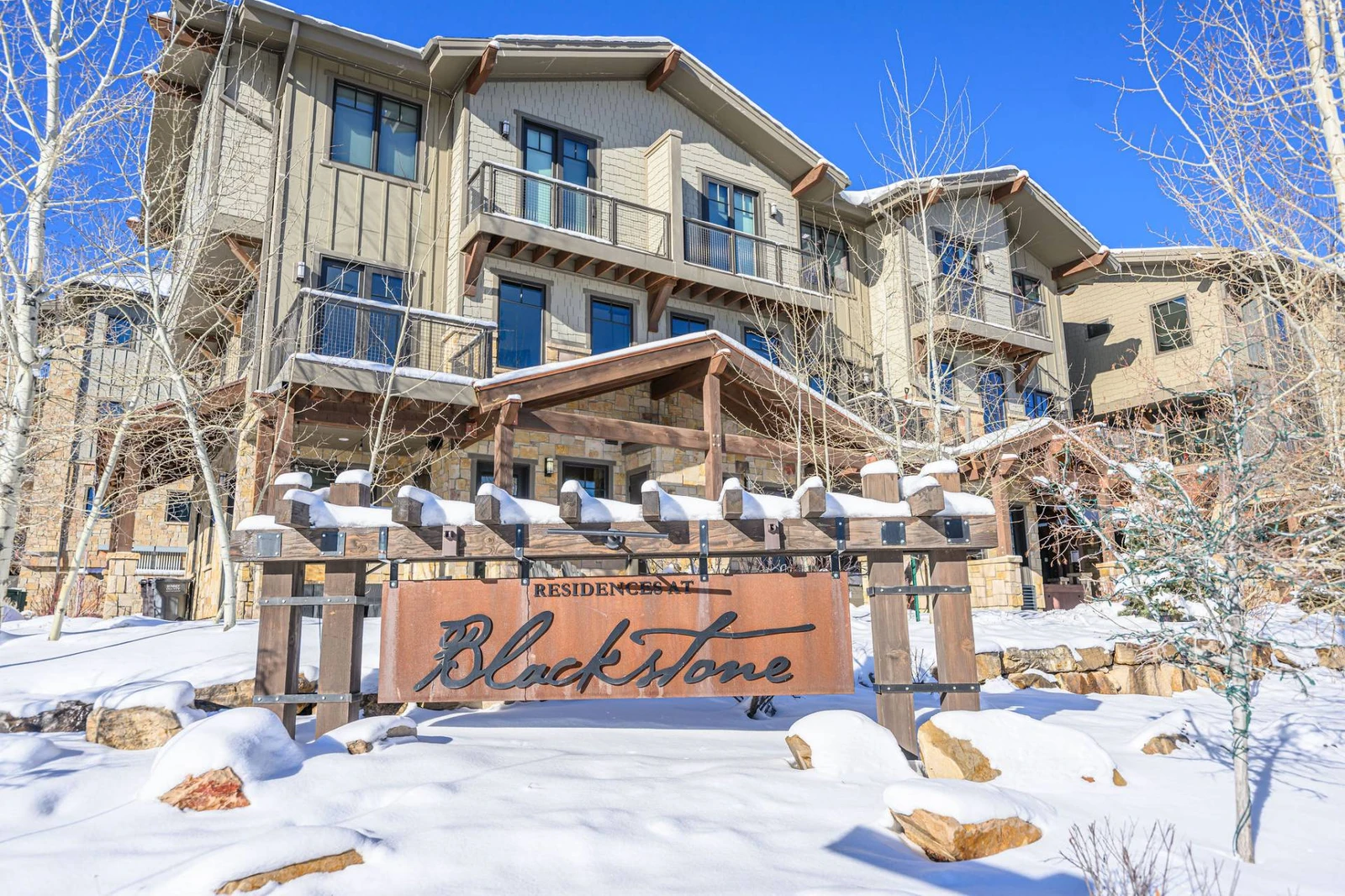 Corner Ski Condo at Blackstone | Lower Canyons Village, Park City