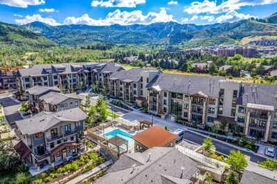 Blackstone Residences in Lower Canyons Village. Park City Vacation Rental Located on Canyons Golf Course.