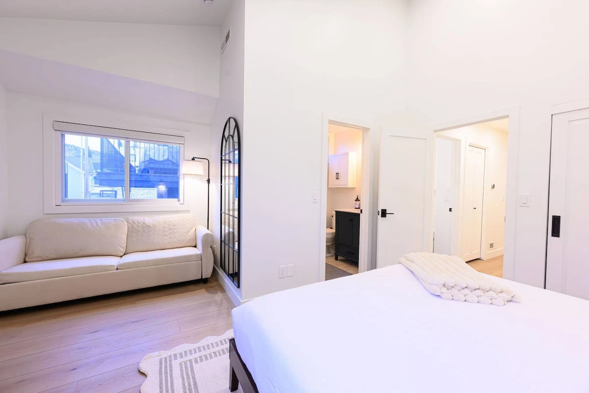 Primary Suite with storage space or seating area.